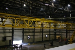 204 FT Span 22-Ton Capacity Truss Crane Complete with Free Standing Structure