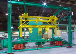 Railroad Wheel Assembly Transfer Crane